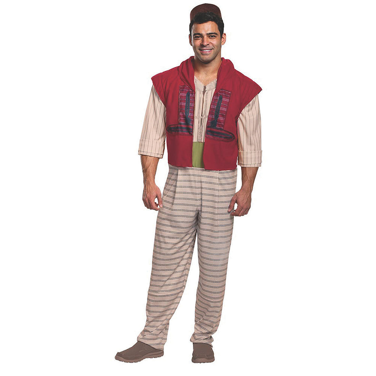 Aladdin Deluxe Adult Costume for Halloween Parties Movie Events and Themed Celebrations