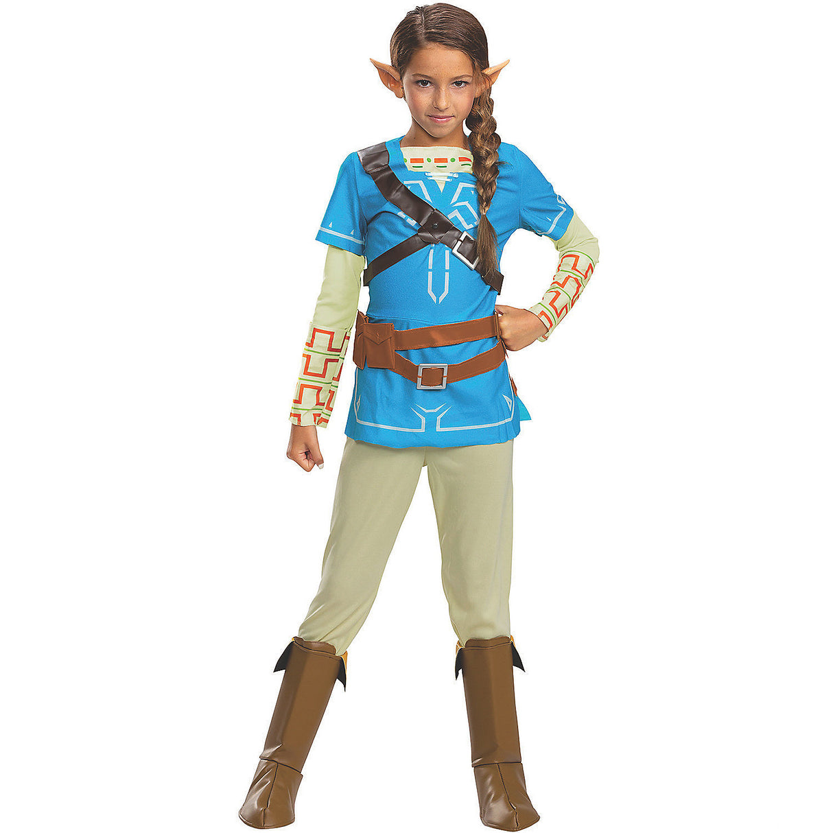Link Breath Of The Wild Deluxe Costume for Kids Halloween Adventures and Role Play