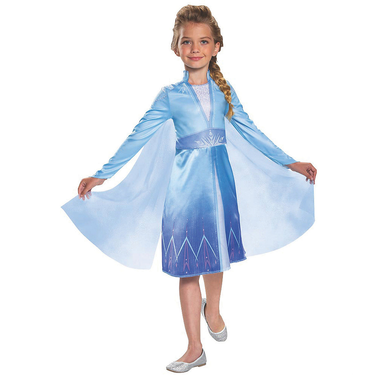 Enchanting Elsa Classic Costume for Halloween Parties Dress Up Events and Imaginative Play