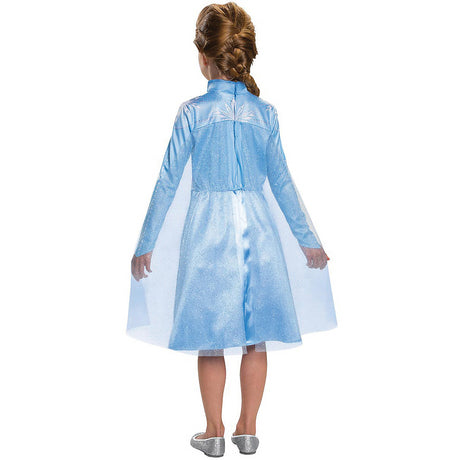 Enchanting Elsa Classic Costume for Halloween Parties Dress Up Events and Imaginative Play