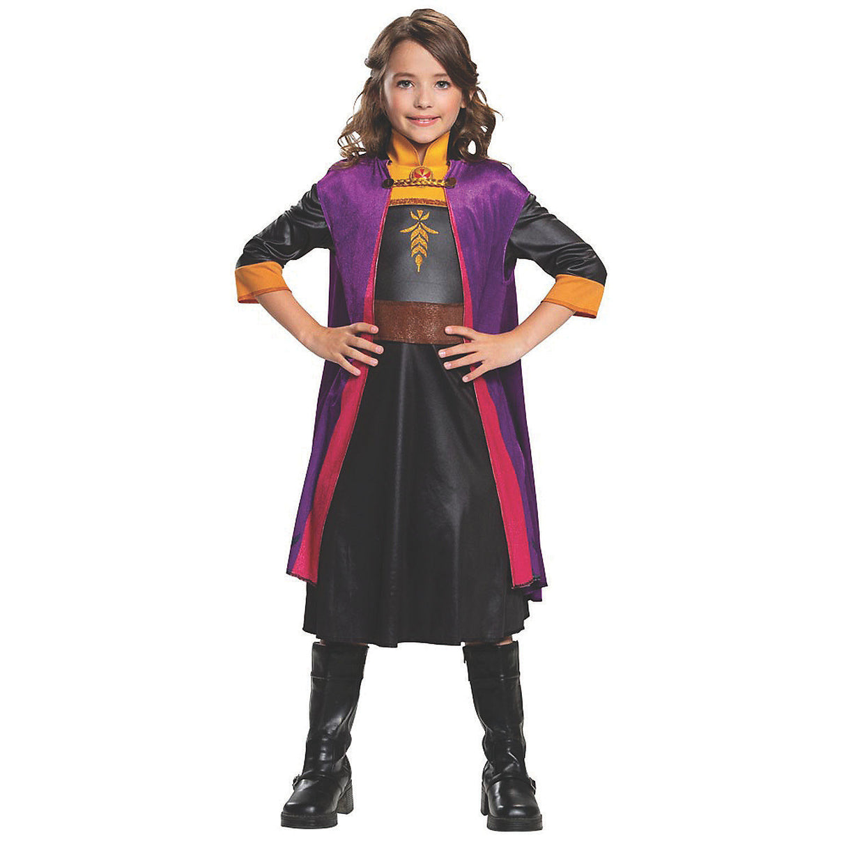 Gorgeous Anna Classic Costume for Kids Halloween Parties and Disney Frozen Themed Events