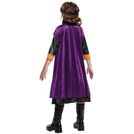 Gorgeous Anna Classic Costume for Kids Halloween Parties and Disney Frozen Themed Events