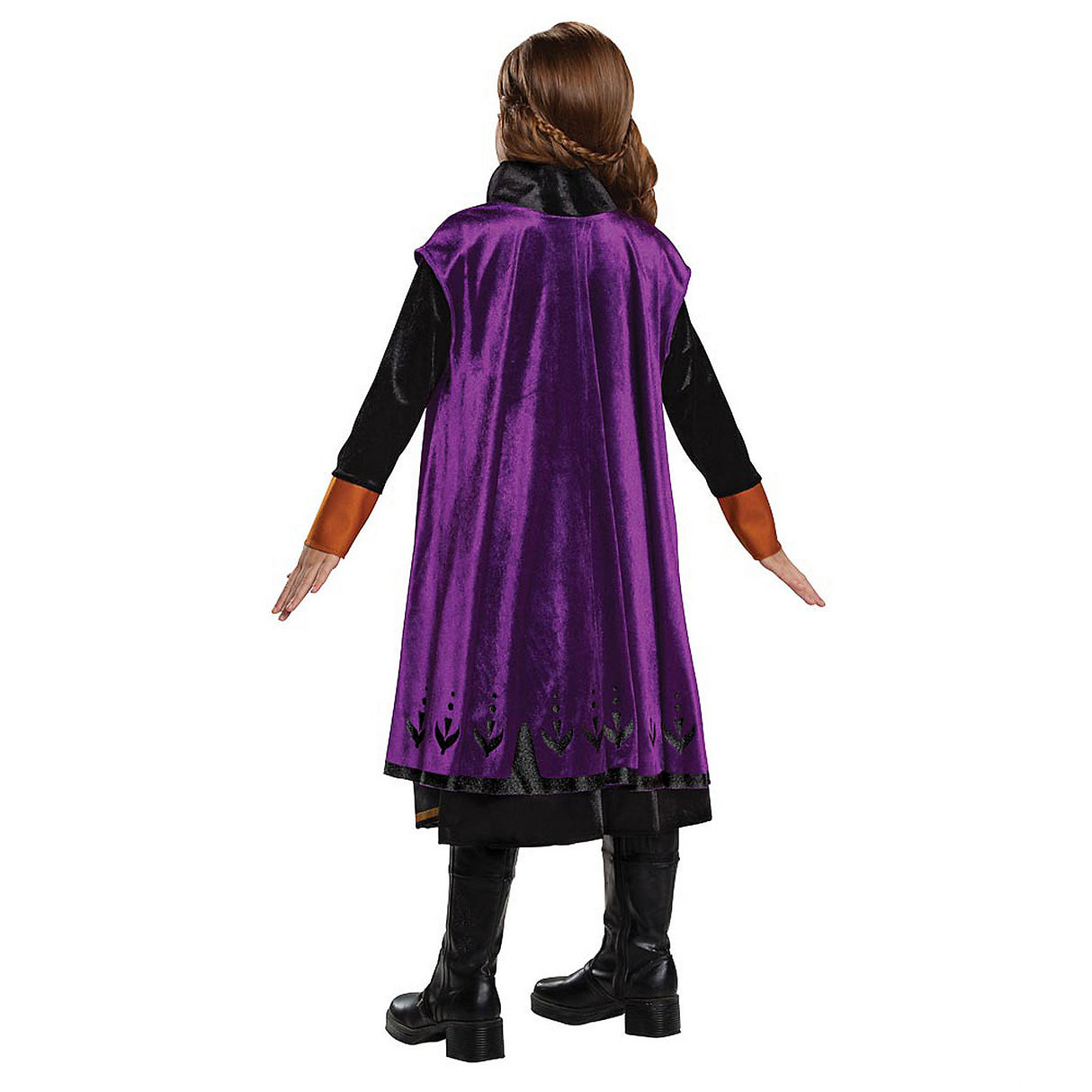 Anna Deluxe Costume for Kids Halloween Parties and Frozen Themed Dress Up
