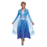 Magical Elsa Adult Costume for Halloween Theme Parties and Disney Character Celebrations
