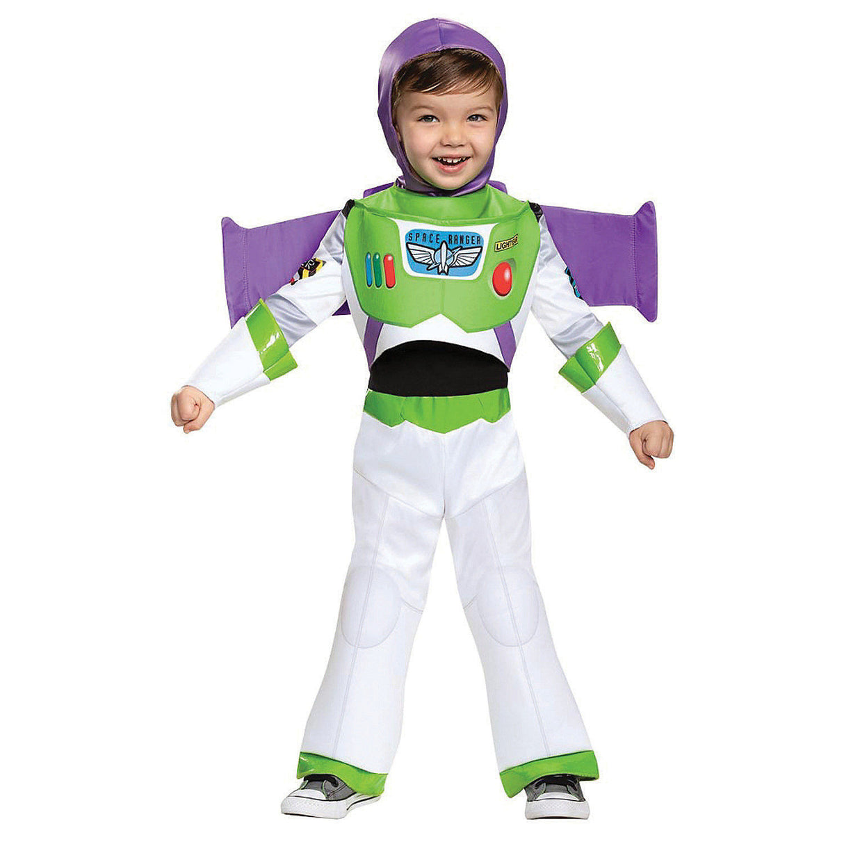Buzz Lightyear Deluxe Child Costume for Halloween Imaginative Play and Themed Family Costume Events