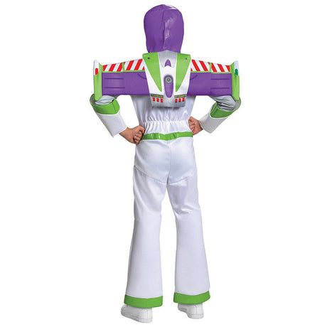 Buzz Lightyear Deluxe Child Costume for Halloween Imaginative Play and Themed Family Costume Events