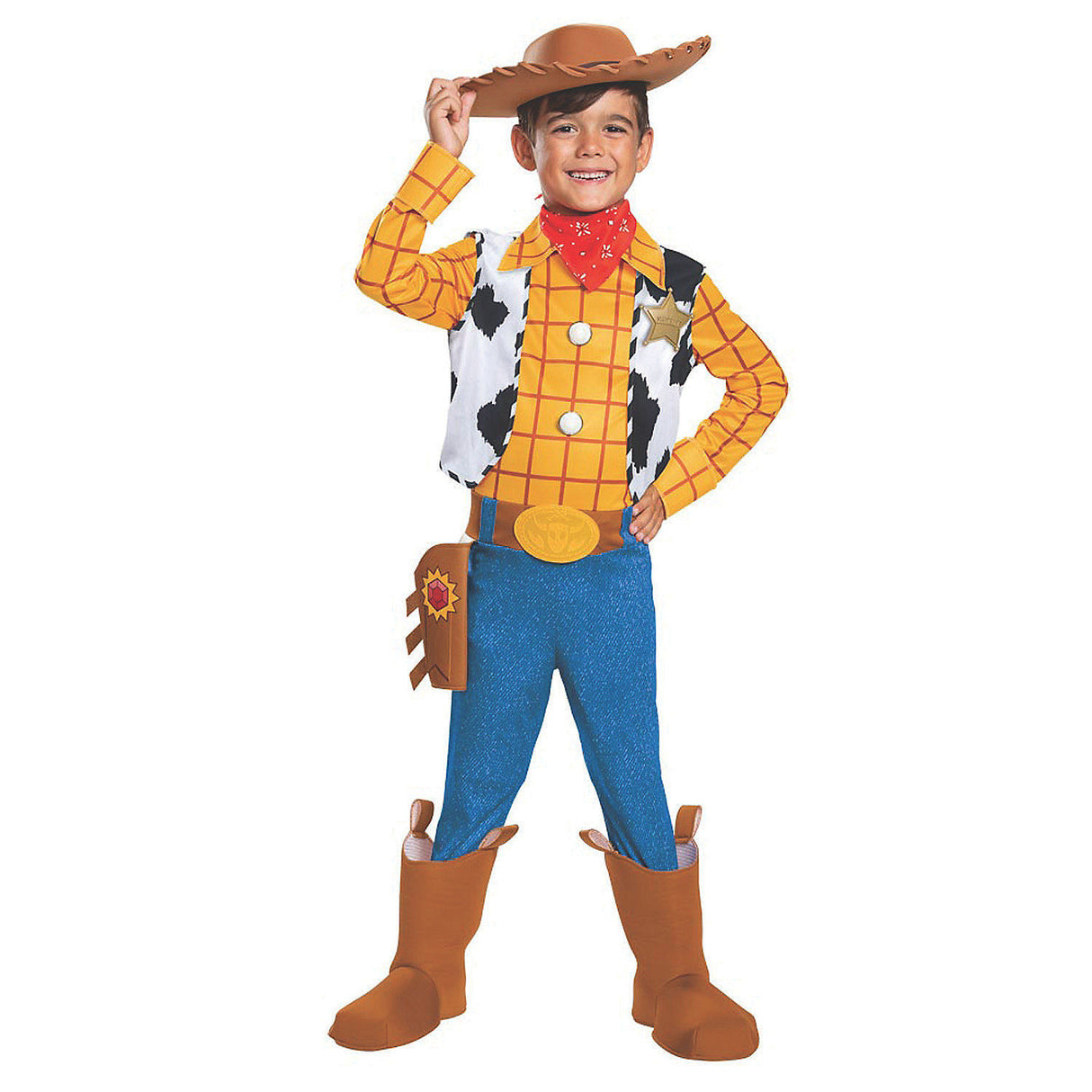 Woody Deluxe Costume for Kids Halloween Adventures and Toy Story Dress-Up Play