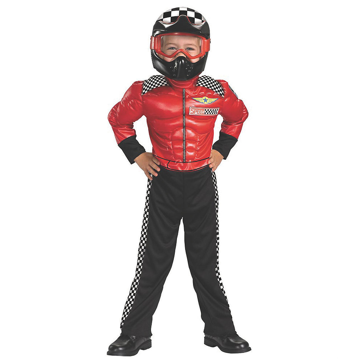 Authentic Boy's Racer Toddler Costume for Halloween Parties Playtime and Memorable Photos