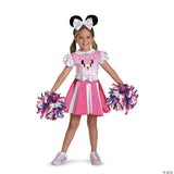 Adorable Girl's Minnie Cheerleader Costume for Halloween Trick or Treating and Dress Up Fun