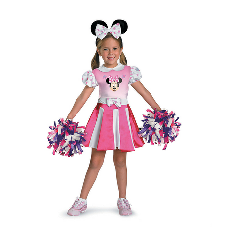 Girl's Minnie Cheerleader Costume