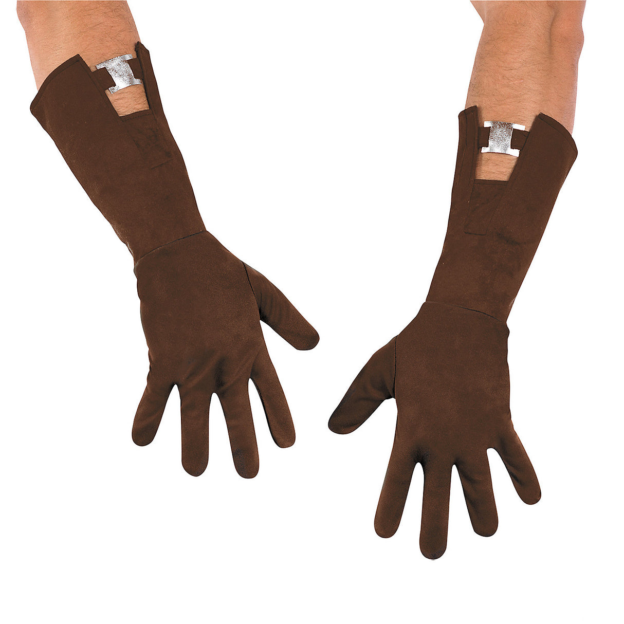 Official Captain America Gloves for Superhero Halloween Costumes and Themed Parties