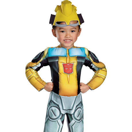 Transformers Bumblebee Boy Costume for Halloween Adventure and Superhero Events