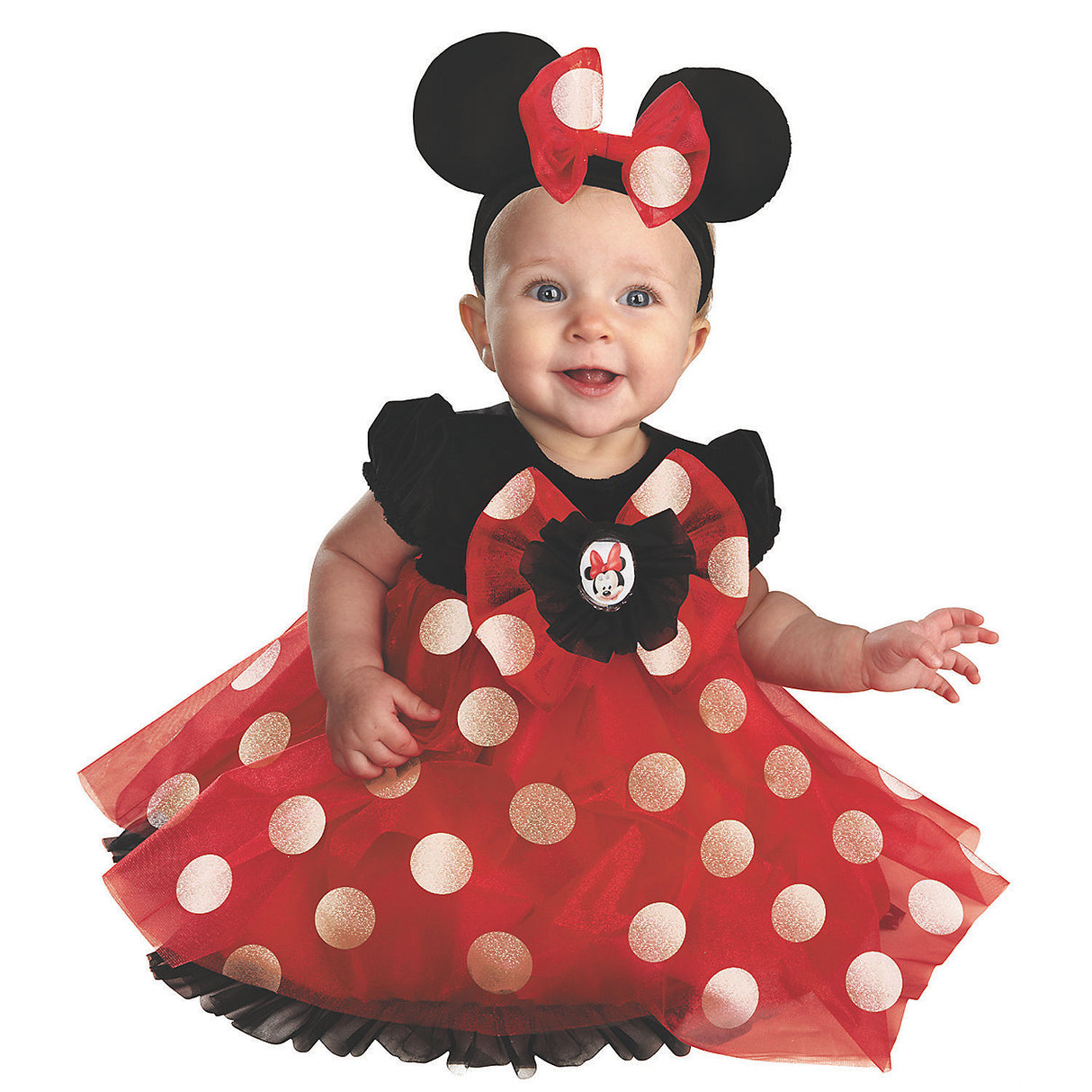 Adorable Infant Minnie Mouse Costume for Halloween Parties and Dress-Up Events
