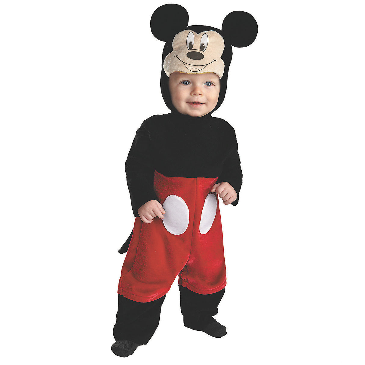 Adorable Infant Mickey Mouse Costume for Halloween Trick or Treating and Theme Parties