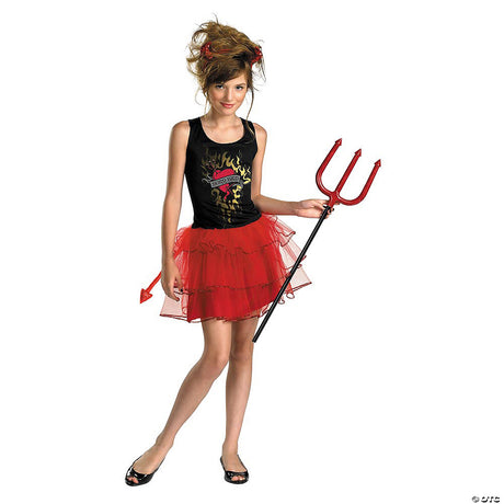 Girl's Devil Costume