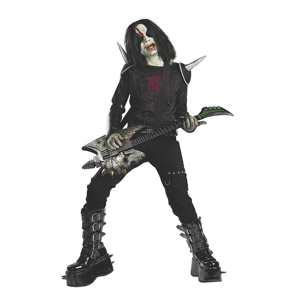 Durable Boy's Rock Star Costume for Halloween Parties School Events and Fun Imaginative Play