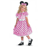 Cute Girl's Minnie Mouse Costume for Halloween Parties Tea Parties and Dress Up Play