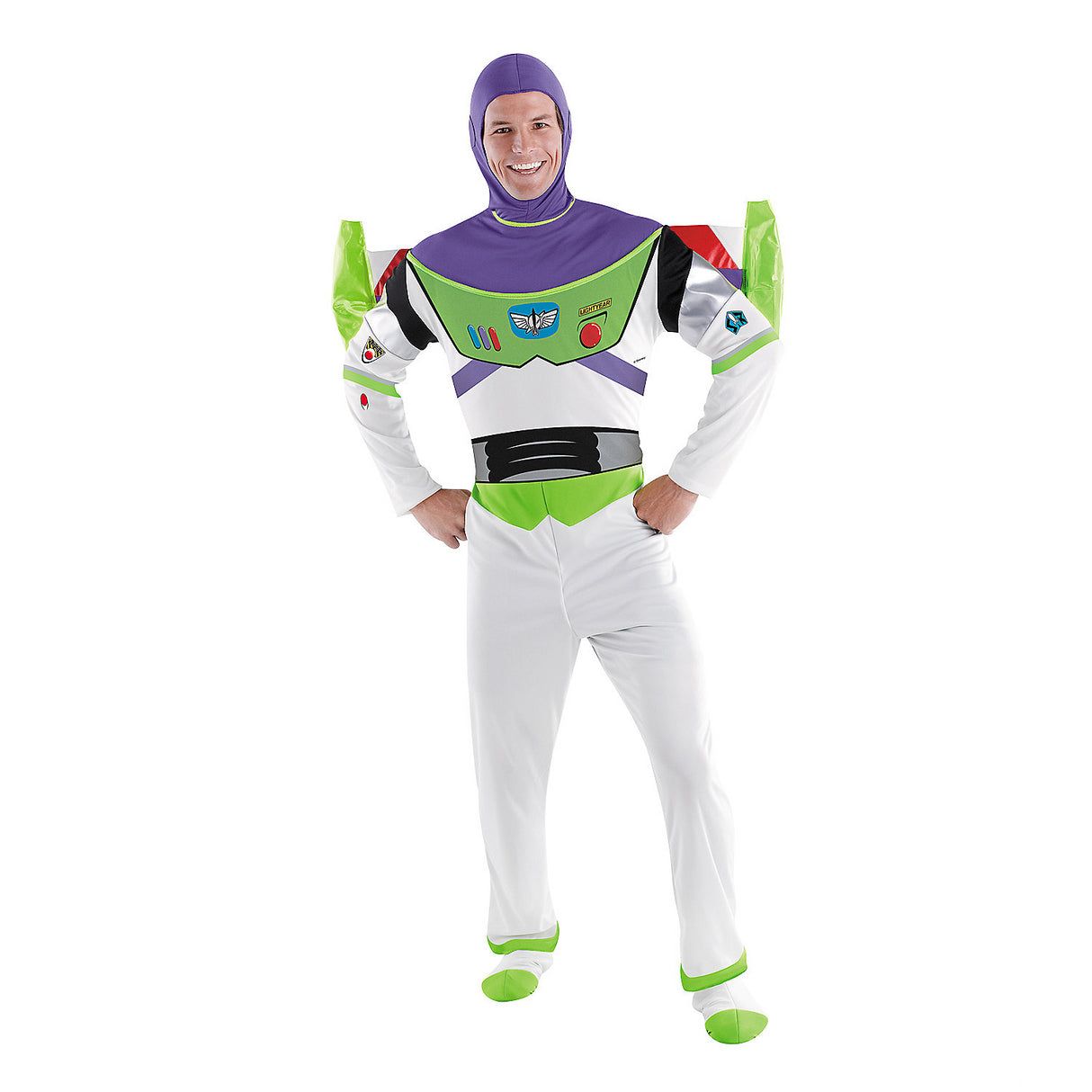Deluxe Men's Buzz Lightyear Costume for Halloween Theme Parties and Cosplay Events