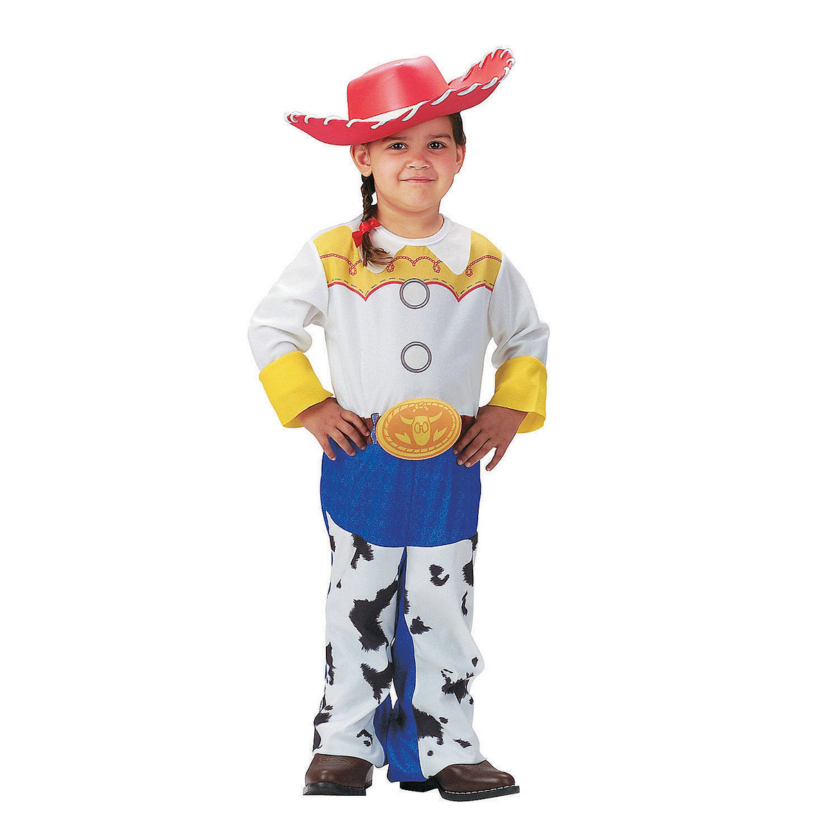 Adorable Girl's Jessie Costume for Halloween Parties Dress Up and Toy Story Adventures