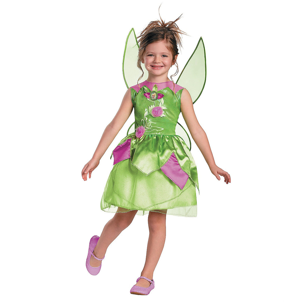Enchanting Girl's Tinker Bell Costume for Halloween Playdates and Magical Celebrations