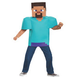 Minecraft Steve Classic Costume for Halloween Parties and Fun Dress-Up Events