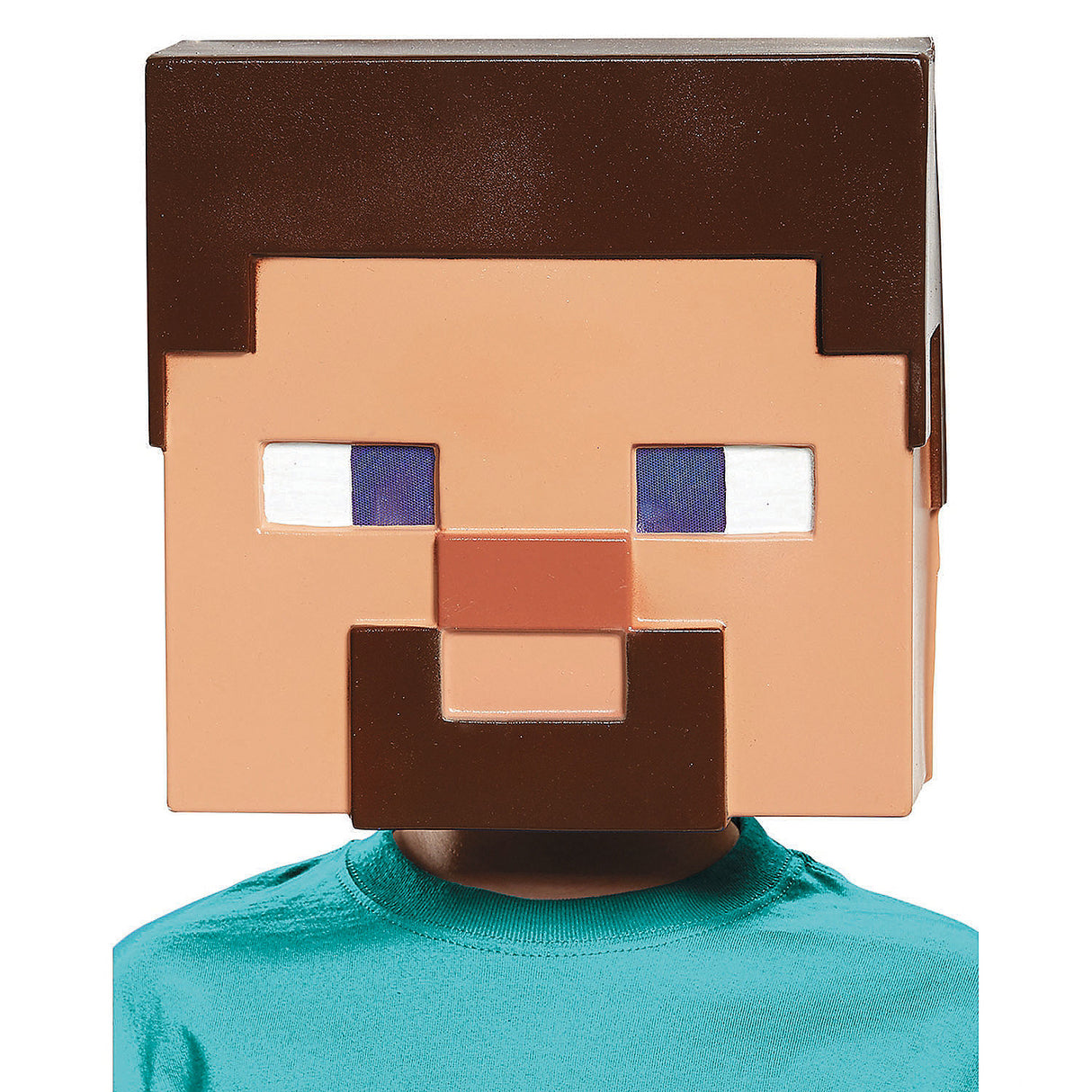 Minecraft Steve Vacuform Mask for Halloween and Themed Parties Adventures