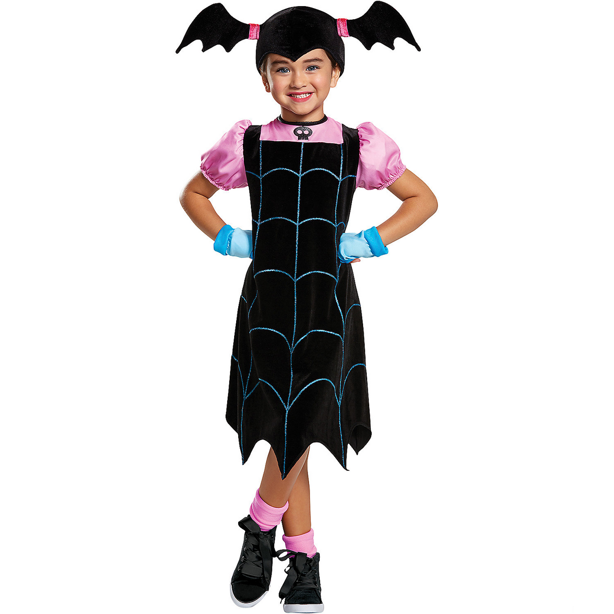 Adorable Vampirina Classic Costume for Halloween Parties and Kids Dress-Up
