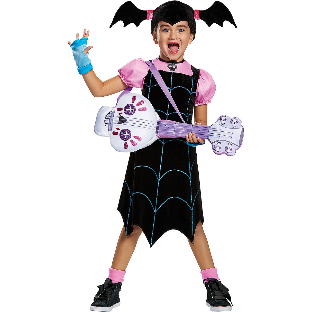 Adorable Vampirina Classic Costume for Halloween Parties and Kids Dress-Up
