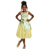 Enchanting Tiana Classic Costume for Kids Halloween Dress Up and Disney Theme Parties