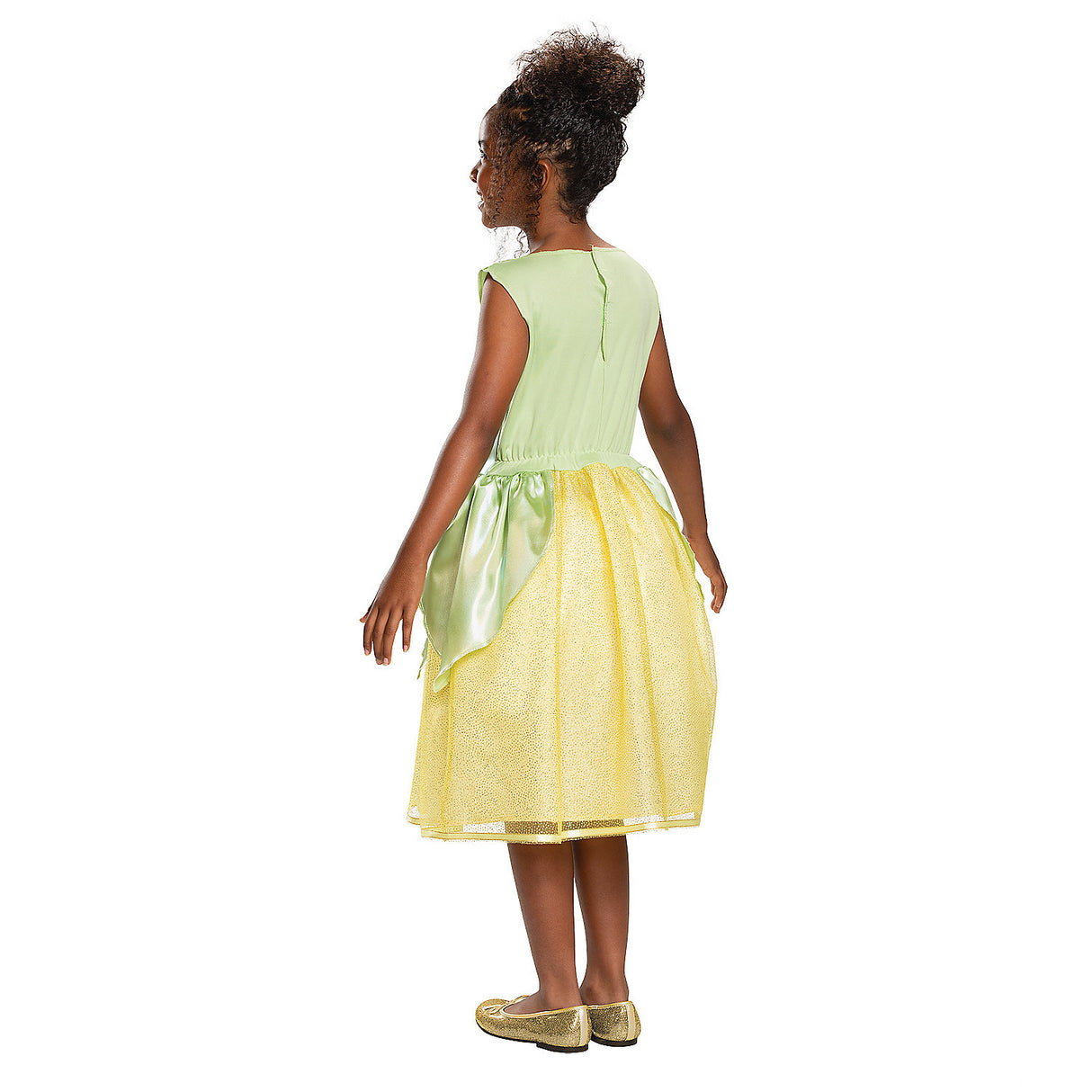 Enchanting Tiana Classic Costume for Kids Halloween Dress Up and Disney Theme Parties