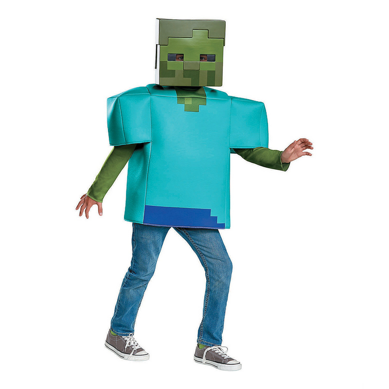 Zombie Classic Child Costume for Halloween Trick-or-Treating and Themed Dress-up Parties