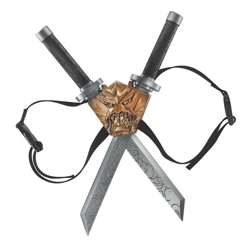 Unique Dragon Ninga Weapon Set for DIY Costumes Halloween Parties and Theatrical Performances