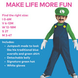 Classic Boy's Luigi Costume for Halloween Parties and Super Mario Themed Celebrations