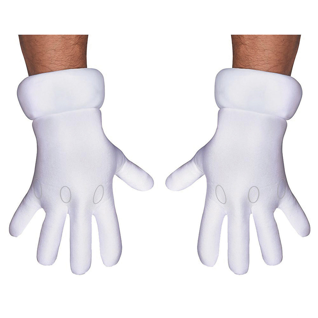 Authentic Mario Gloves for Halloween Costumes Themed Events and Dress-Up Play