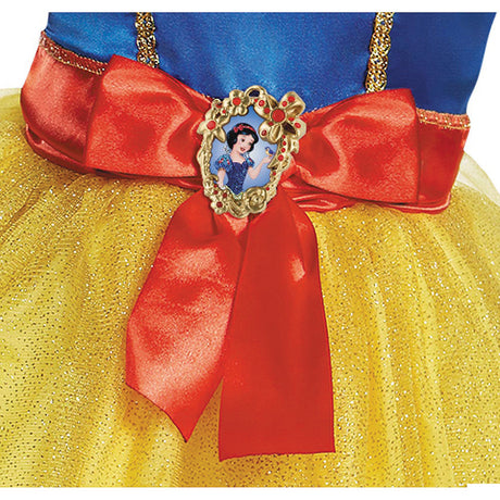 Enchanting Girl's Disney Snow White Costume for Halloween Dress Up and Magical Adventures
