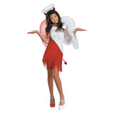 Heavenly Girl's Angel Devil Costume for Halloween Parties Trick or Treating and Family Fun
