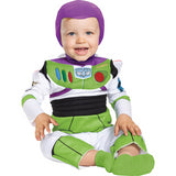 Toy Story Buzz Lightyear Infant Costume for Halloween Playdates and Movie Themed Gatherings