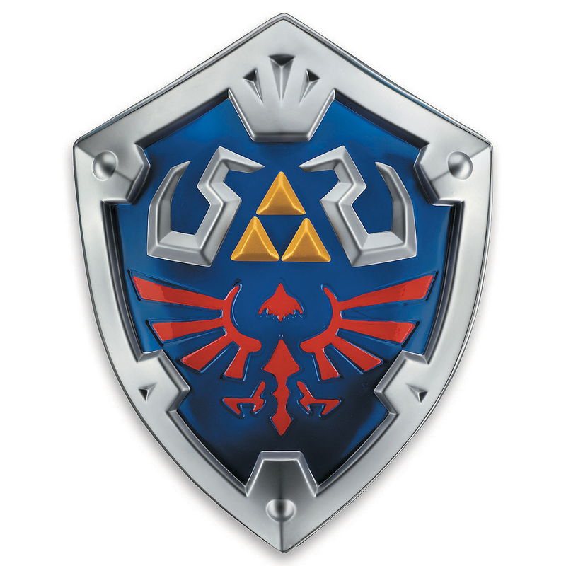 Authentic Link Shield Costume Accessory for Legend of Zelda Fans Halloween Events and Cosplay