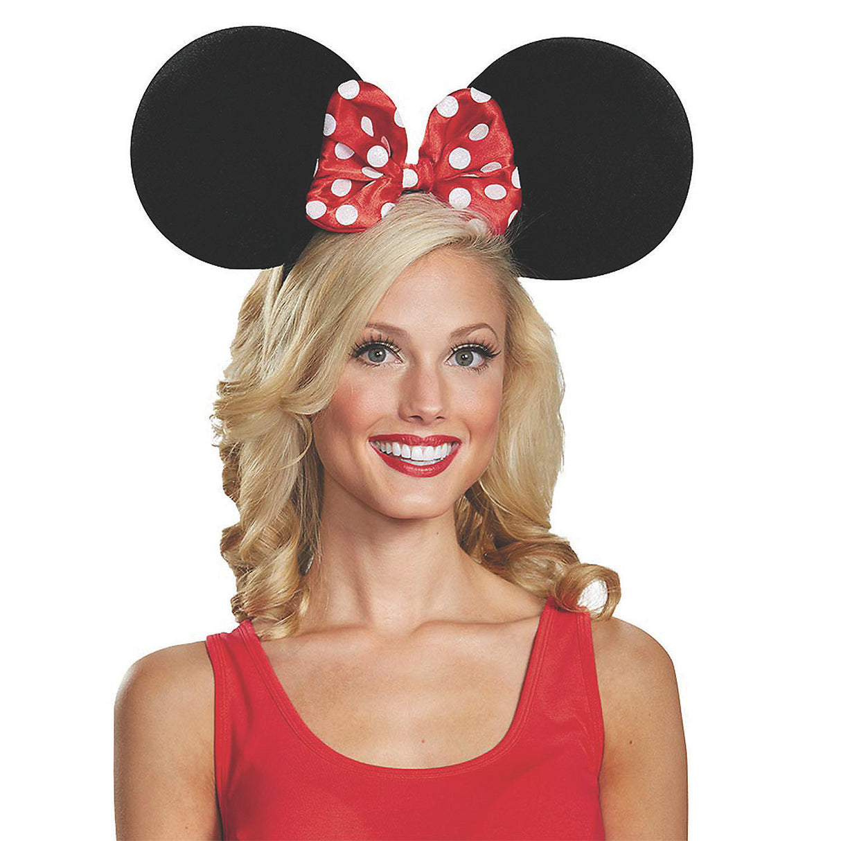 Oversized Minnie Mouse Ears for Halloween Parties Themed Events and Cosplay