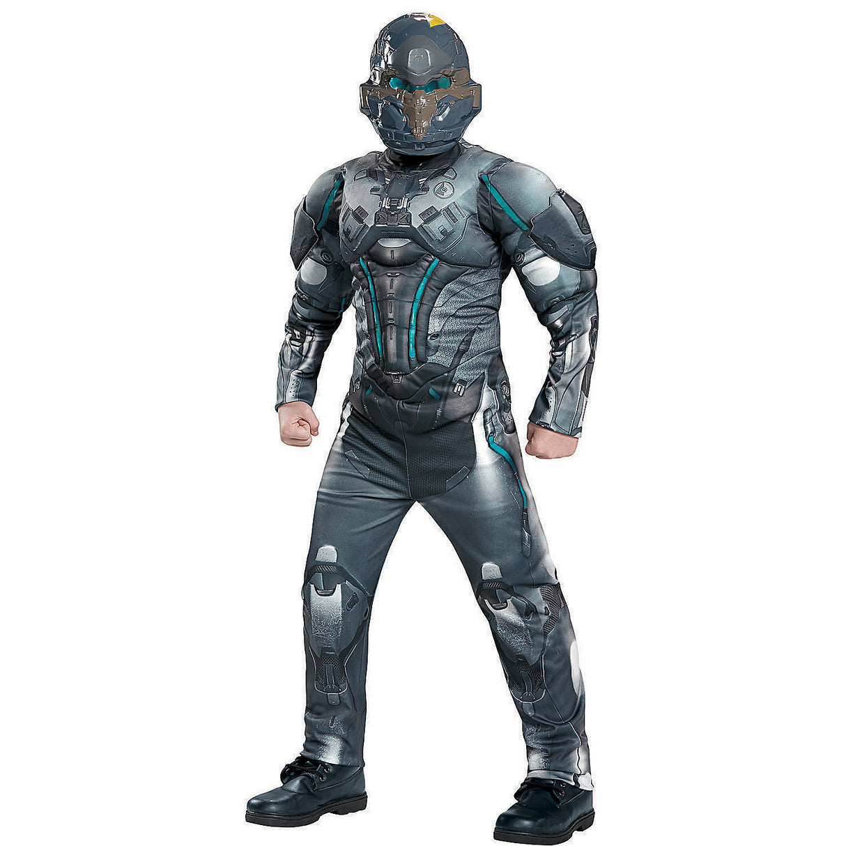 Boy's Halo Spartan Locke Costume for Halloween Parties and Superhero Adventures