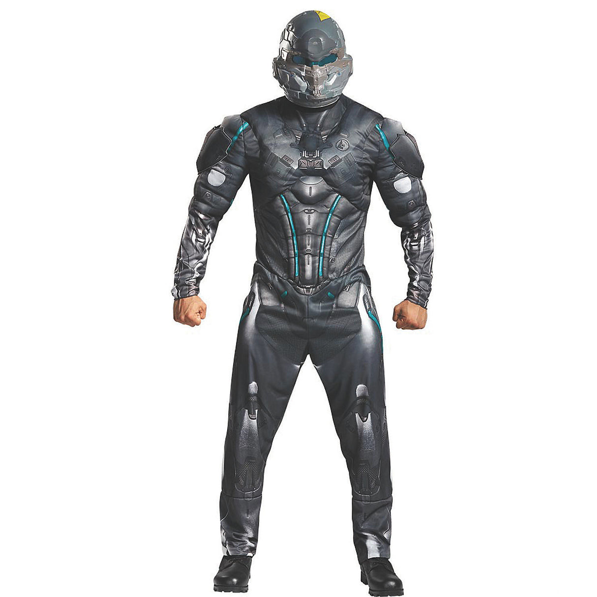 Men's Halo Spartan Locke Costume for Halloween Parties and Video Game Cosplay Events