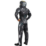 Men's Halo Spartan Locke Costume for Halloween Parties and Video Game Cosplay Events