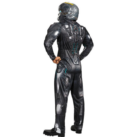 Men's Halo Spartan Locke Costume for Halloween Parties and Video Game Cosplay Events