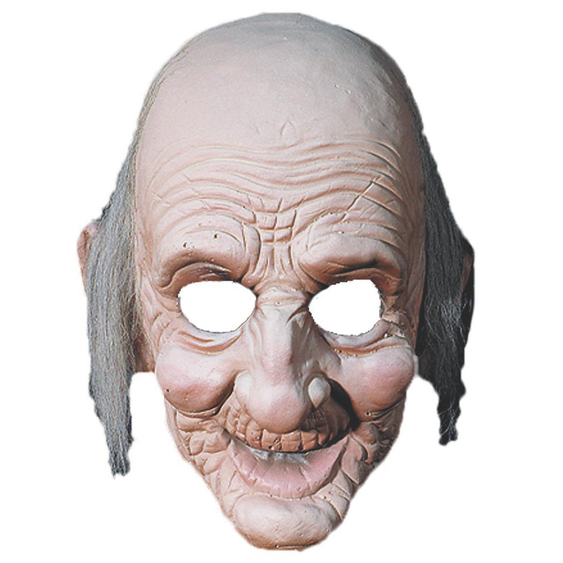 Pa Old Man Mask for Halloween Costume Parties and Dress Up Events