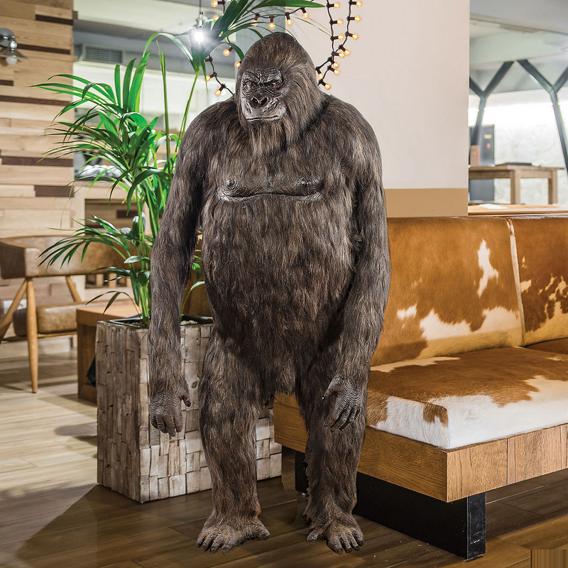 Realistic Gorilla Prop for Themed Events Halloween Parties and Display Decor