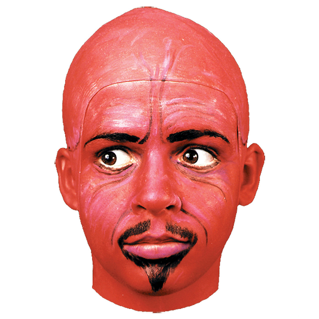 Unique Skinhead Custom Red Bald Cap for DIY Costumes and Halloween Enhance Looks