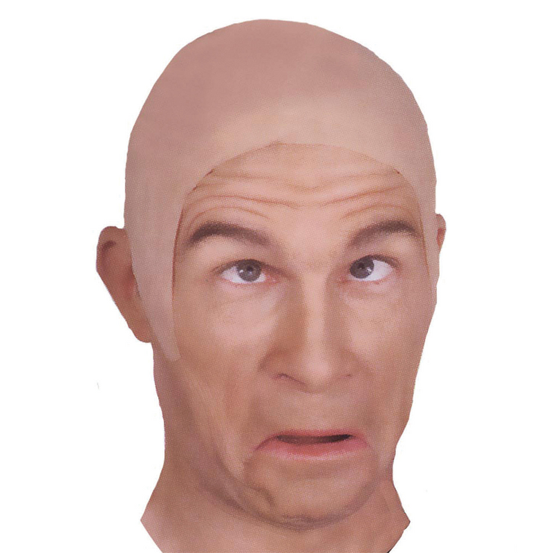 Professional Quality Skinhead Econo Pro Flesh Bald Cap for Halloween Costumes and Stage Effects