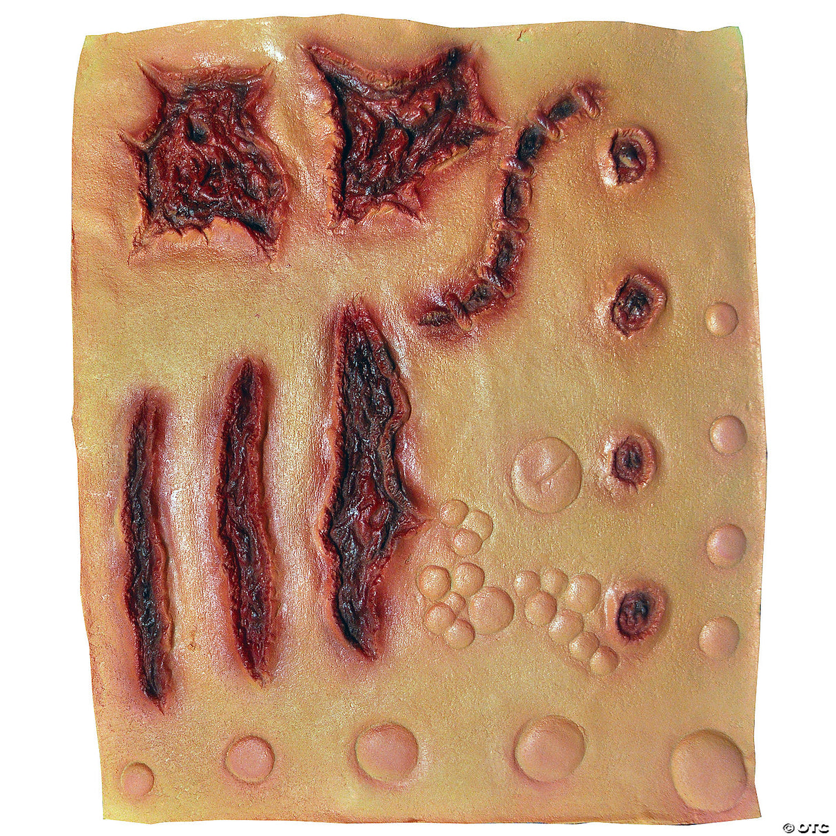 Thin Latex Scar Sheet for Halloween Makeup Effects and Special Effects Costumes