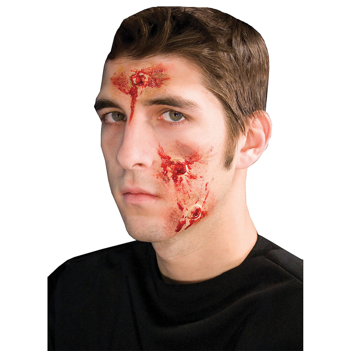 Realistic Body Hits Prosthetic for Halloween Costumes and Theatrical Dramatic Effects