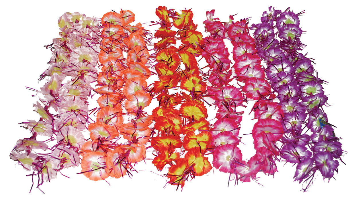 Waipahu Lei Assortment for Island Parties Luau Celebrations and Tropical Themed Events
